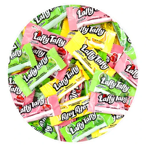 The Hampton Popcorn Company Laffy Taffy Bulk Candy Assortment, 1lb Bulk Bag (Approx. 45 Pieces), Delicious Soft Taffy Candy, Assorted Fruit Flavors, Individually Wrapped Bulk Candy…
