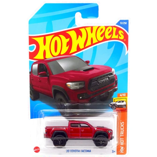 Hot Wheels '20 Toyota Tacoma, Hot Trucks 4/10 - red