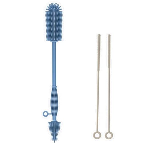 Raymeefa Bundle of straw brush and bottle brush