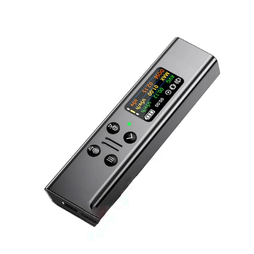 TiLtd Digital Geiger Counter Nulcear Radiation Monitor Meter dosimeter X ray Data Logger Recorder Realtime Monitoring Test (Black)