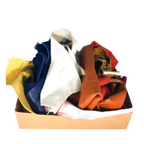 The Tannery NYC Full Grain Leather Scraps and Remnants: Sold by The Pound (Variety, 1 LB)