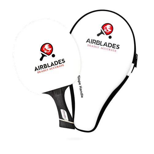 AirBlades Professional Ping Pong Paddle with Hard Carry Case | Pro Table Tennis Racket | Table Tennis Paddle with Ergonomic Handle | 5 Blades of Wood with Premium Rubber and Sponge by AirBlades