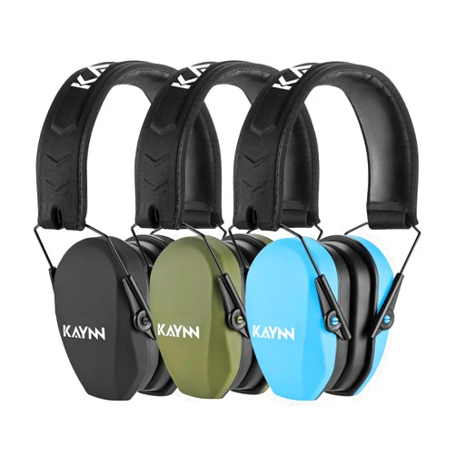 KAYNN 018 Ear Protection 3 Pack Shooting Ear Protection for Gun Range,27dB NRR