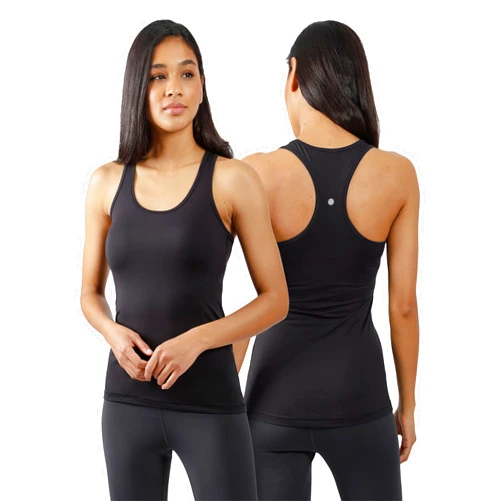 Yogalicious 2 Pack Ultra Soft Lightweight Racerback Tank Top