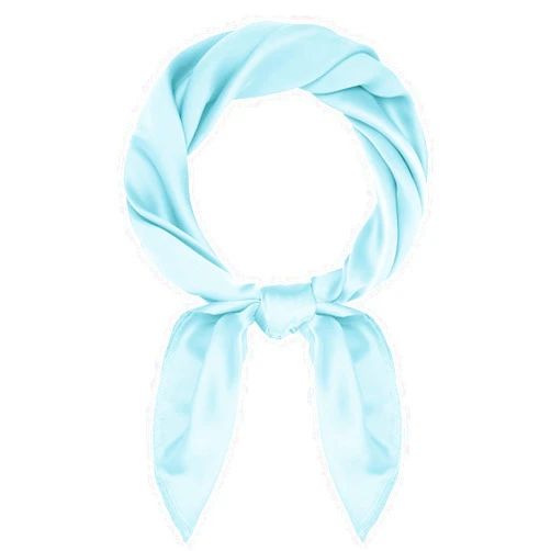 Pistha Satin Scarf Square Scarf Neck Hair Scarf Handkerchief Bandanas for Women Men Girls Boys Costume Outfit Accessory 27.5 inch