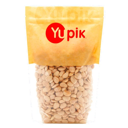 Yupik Roasted Sea Salted Marcona Almonds, 2.2 lb (35.2 oz), Gluten-Free, Vegan, Kosher, Whole Nuts, Salted, Skinless, Blanched, Seasoned Nuts, With Sea Salt, High in Fiber, Savory Snacks