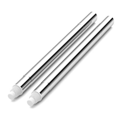 JOYMOOP Mop Handle Extension Rods, for Extending Flat Mop, Adjustable Steel Mop Handle Rods, 2 Pack