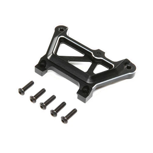 TEAM LOSI RACING Losi Front Top Plate Aluminum Black DBXL-E 2.0 LOS351018 Electric Car/Truck Option Parts