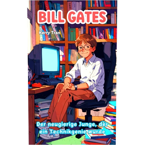German Edition by Kerry Tran (Author), Terry Tanny (Translator) Format: Kindle Edition Bill Gates: Der neugierige Junge, der ein Technikgenie wurde: Ein inspirierendes Kinderbuch darüber, wie er mit Programmieren die Welt veränderte (Biografien für Kinder) (German Edition)