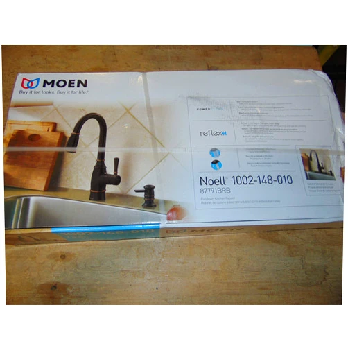 Moen 87791BRB Noell Pulldown Kitchen Faucet Mediterranean Bronze Finish