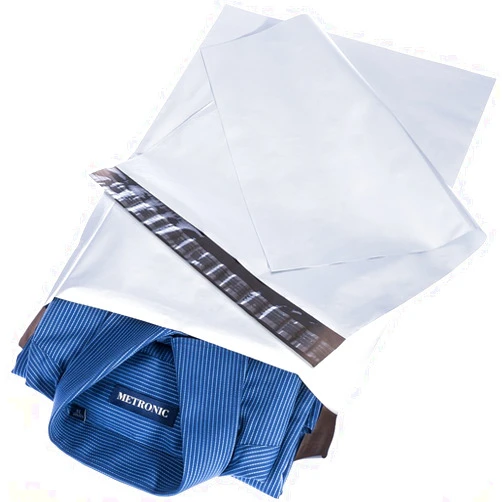 Metronic Poly Mailers 10x13 100 Pcs | Medium Shipping Bags for Clothing | Mailing Bags for Small Business, Shipping Envelopes,Packing Bags in White