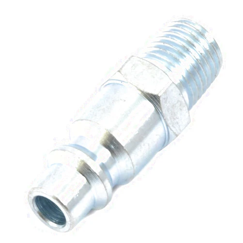 Forney 75323 Air Fitting Plug, Industrial Milton Style, 3/8-Inch-by-1/4-Inch Male NPT