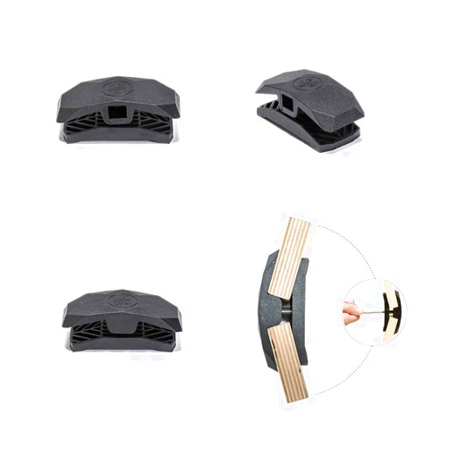 Playwood Connector for Tool-Free Modular Pop-Up Furniture & Storage Assembly (Black, 150 Degree, 1 Box)