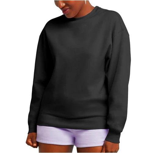 Hanes Women's Originals Plus Size Fleece Midweight Sweatshirt