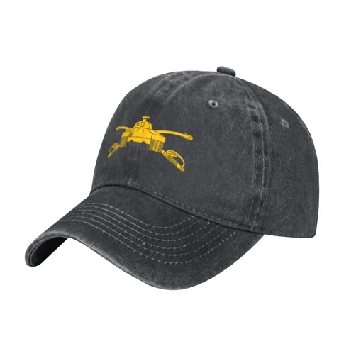 MARLEC Us Army Armor Branch Insignia Adult Cowboy Baseball Cap Comfortable and Breathable for Men and Women