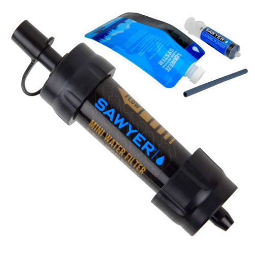Sawyer Products SP105 MINI Water Filtration System, Single, Black