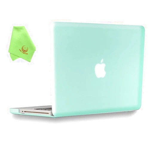 UESWILL Compatible with Smooth Soft Touch Matte Hard Shell Case for MacBook Pro 13 inch with CD-ROM (Non-Retina) Model A1278, Green