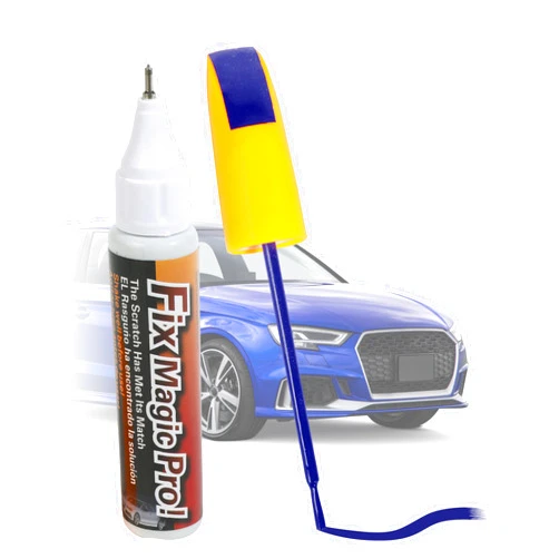 Zlirfy Touch Up Paint Pen,Car Scratch Remover for Deep Scratches,Two-In-One Car Paint Scratch Repair Pen,Car Accessories Car Paint Pen Car Touch Up Paint,Car Scratch Remover for Deep Scratches (Blue)