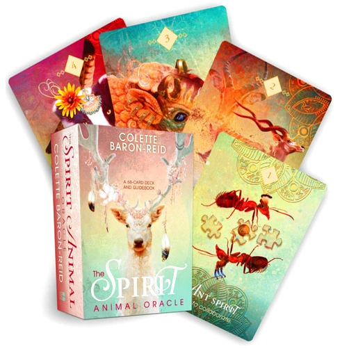 By Colette Baron-Reid (Author) The Spirit Animal Oracle: A 68-Card Deck - Animal Spirit Cards with Guidebook