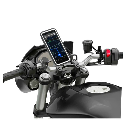 Shapeheart Magnetic Motorbike Phone Holder Pro | Anti Vibration | Waterproof Motorcycle Handlebar Phone Mount | 360° Orientation