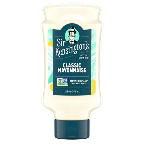Sir Kensington's Mayonnaise, Classic Mayo, Gluten Free, Non- GMO Project Verified, Shelf-Stable, 12 oz