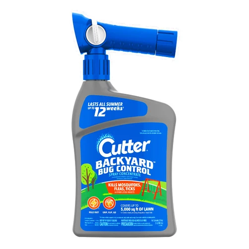 Cutter Backyard Bug Control Spray Concentrate, Mosquito Repellent, Kills Mosquitoes, Fleas & Listed Ants, 32 fl Ounce