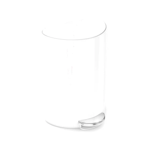 simplehuman 6L semi-Round Step can, White Steel