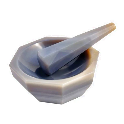 United Scientific® MPA020 | Agate Mortar and Pestle Set | 2