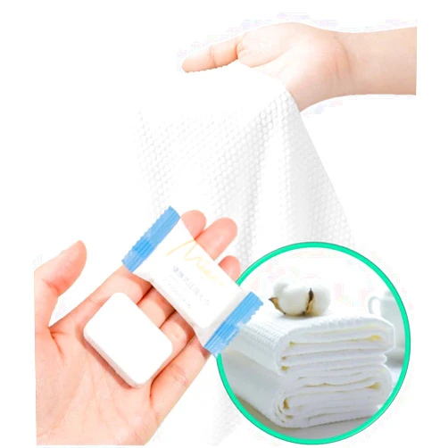 QUALIALL Premium Travel washcloth, Thicker Larger Compressed Towels (11.8“X 10.6”), Portable