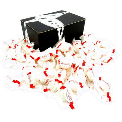 Black Tie Mercantile Raffaello Almond Coconut Treats Gift Pack (Pack of 45)