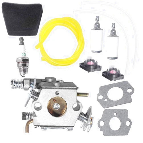 Anxingo 1950 2050 2150 2375 Carburetor Replacement for Poulan 2150LE Predator 2155 2175 2350 2375LE Replaces 545081885 530069703 WT-891 W-20 WT-89 WT-324 WT-600 WT-624 ZAMA C1Q-W8 C1Q-W14