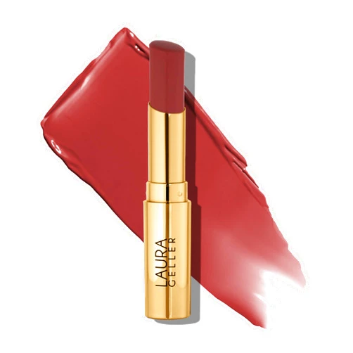 LAURA GELLER NEW YORK Jelly Balm Moisturizing Tinted Lip Balm - Terracotta Go - Hydrating Vitamin E - Semi-Shine Finish