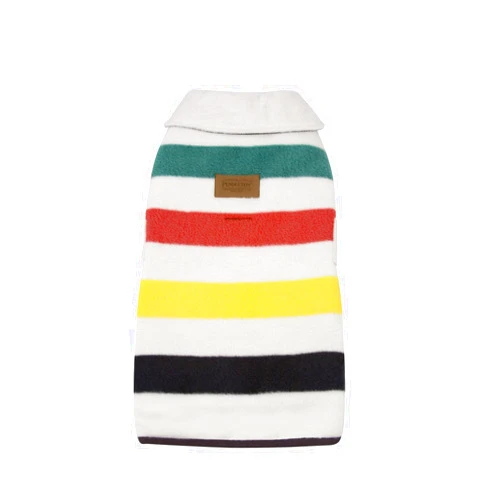 Pendleton Glacier National Park Dog Coat, Small, White/Red