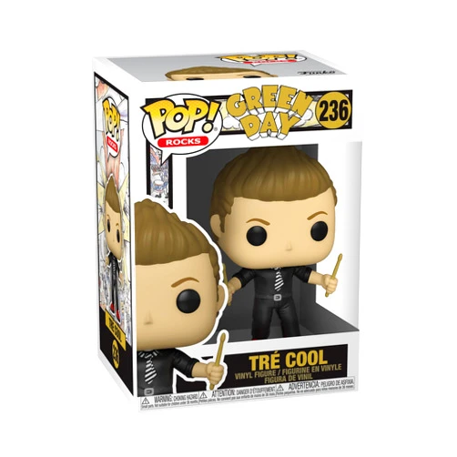 Funko POP Pop! Rocks: Green Day - TRE Cool, Multicolor