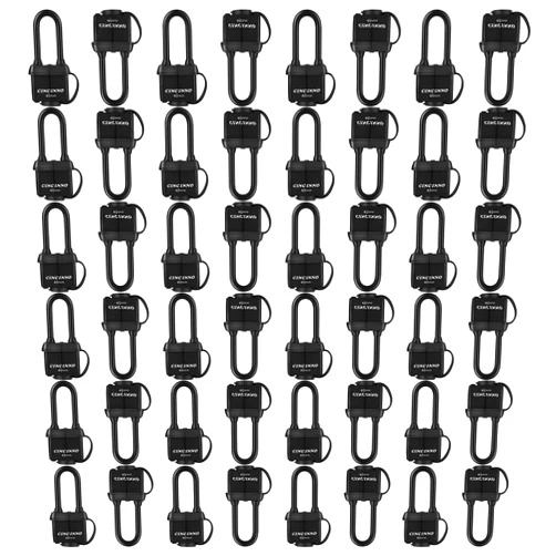CINCINNO Padlock with Key，CINCINNO Weatherproof Laminated Steel Locks with Keys, Multiple Outdoor Padlocks Keyed Alike or Gates, Fences, Sheds, Garages，36Pack