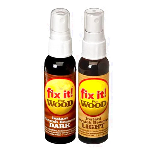 Rednow 2 pcs Instant Fix Wood Scratch Remover Set Fast Acting Wood Scratch Repair