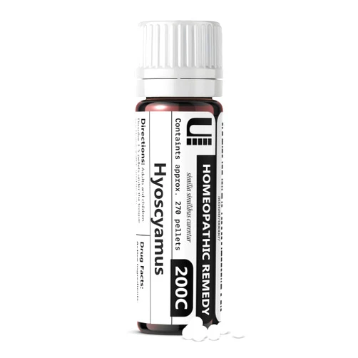 Urenus Hyoscyamus Niger 200C Homeopathic Remedy, 270 Pellets