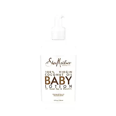 SheaMoisture 100% virgin coconut oil & murumuru baby lotion moisturizer, 13 Fluid Ounce