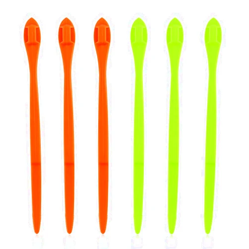 TKYPZY 6 Pack Orange Peeler Tool Citrus Fruit Opener Kitchen Cutter Plastic Orange Peelers Tools Lemon Citrus Remover Easy Open Citrus Peel Cutter Vegetable Slicer Kitchen Accessories (Orange + Green)