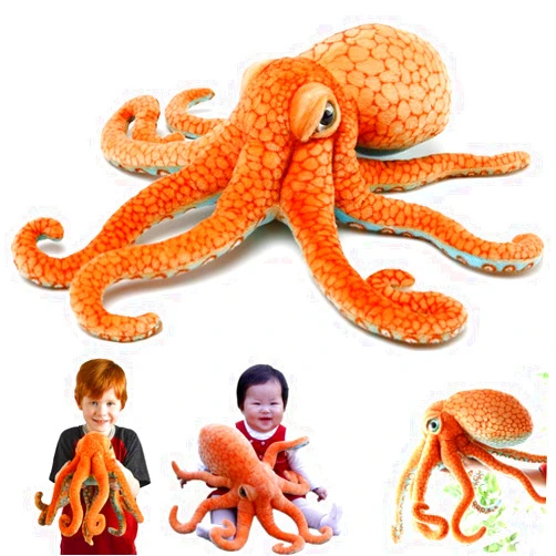 XIYUAN Octopus Stuffed Animal/Octopus Pillow/Toy Octopus/Used for Home Decoration Gifts Children Pillow Plush Animal Toys (19.6 inches /50cm)