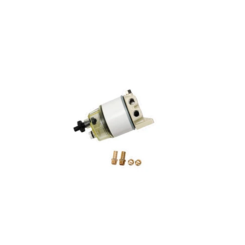 AA Ignition Marine R12T Fuel Filter Water Separator Kit - 120AT NPT ZG1/4-19 - Replaces S3240, 18-7947, 187947, 17670-ZW1-030GH, 99105-20006, 9-37812, 120R-RAC01, 120R-RAC02 Assembly - Diesel, Gas Engines