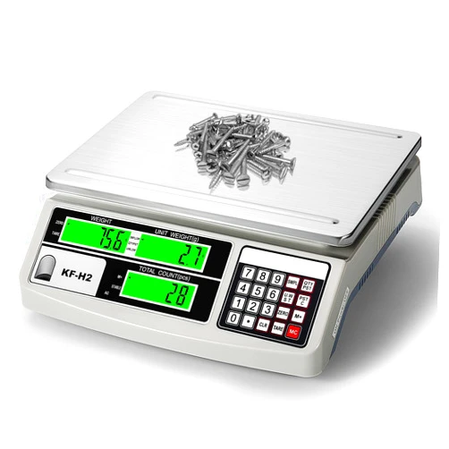 MEIYA Industrial Counting Scale, High Precision Scale 30kg/66lb, 0.5g, Digital Accurate Scale for Counting Parts and Coins, kg/g/lb, Inventory Electronic Gram Scale (30kg/66.14lb, 0.5g/0.001lb)…