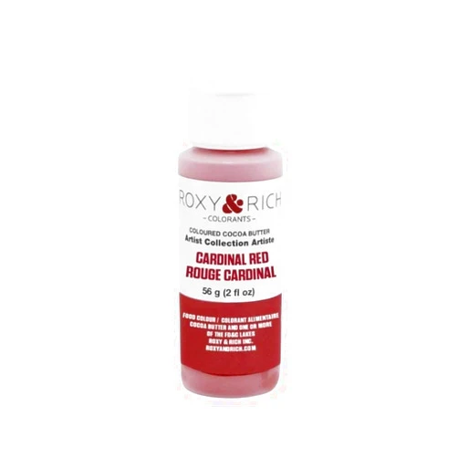 Roxy & Rich Colorants Roxy & Rich Artist Collection Cocoa Butter, 56 Grams Cardinal Red