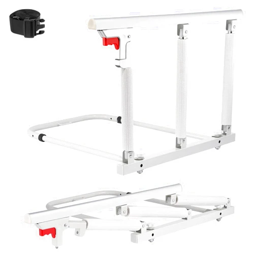 ALYCLIP Bed Rails for Elderly Adults Safety - Folding Bedside Assist Rail Handle for Elderly Adults, Surgery for Patients Preventing Falling Out of Bed, Fit King, Queen, Full & Twin 26.8