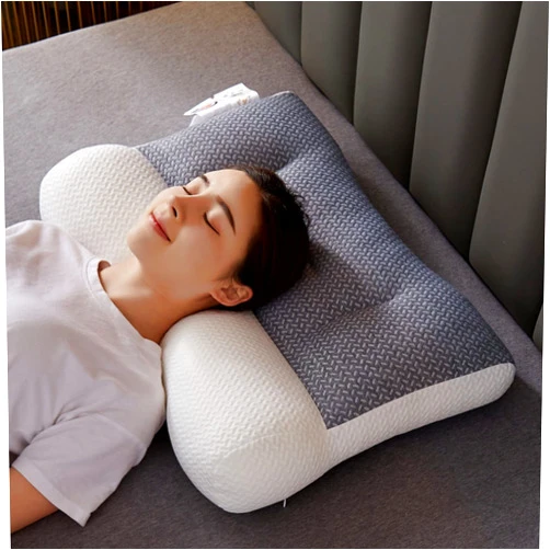 joyzmdols Super Ergonomic Pillow, 2023 New Orthopedic Correction Repair Traction Contour Pillow Sleeping Pillow, Neck and Shoulder Pain Pillow for All Sleeping Positions (White,29 * 18.9in) White 29 * 18.9in