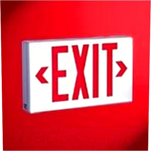 Cooper Lighting COF RED/WH UNIV LED EXIT, LPXH70RWH