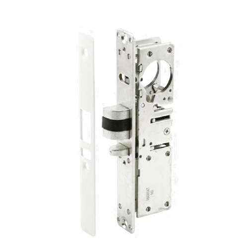 Pacific Doorware Storefront Door Mortise Deadlatch Adams Rite Style Lock in Aluminum (31/32inches Backset, Right Hand)