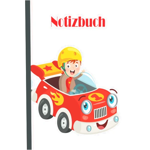Miley Abellan Auto Notizbuch: Auto Notizbuch, breit liniert, liniertes Papier-Notizbuch für Schule, Studenten, Geschenk für Kinder, Jungen, Mädchen, Auto Notizbuch, Auto liebhaber (German Edition)
