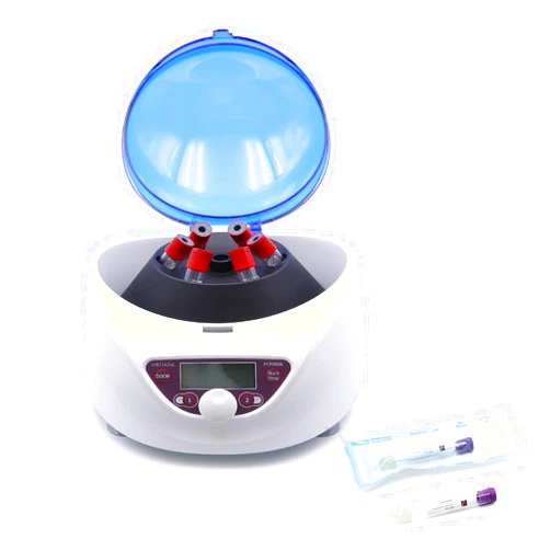 VIRTUOSE Professional PRP Centrifuge Machine 300-5000rpm(Max. 2600xg RCF),LCD Digital 6 x1.5ml 2ml 5ml 10ml 15ml, Low Speed Lab Mini Centrifuge