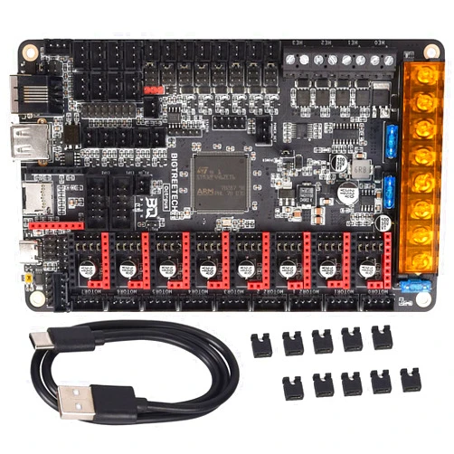 BIGTREETECH Octopus V1.1 Control Board 32bit Compatible TMC2209, TMC2208 Stepper Driver, Support DIY Klipper Firmware and Raspberry-Pi Online Printing for Voron V2.4 Upgrade 3D Printer